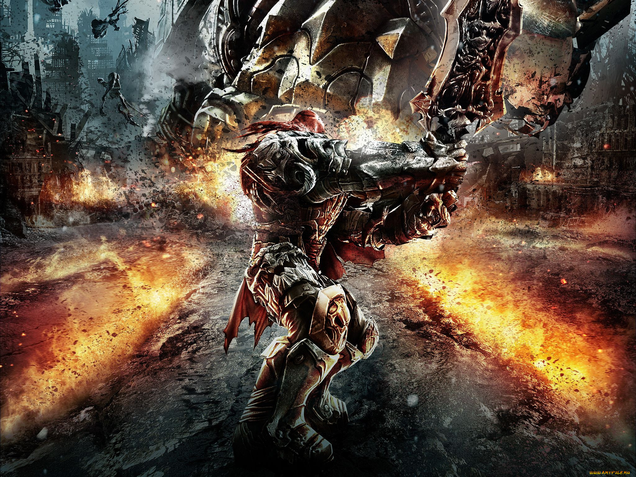 Обои Darksiders: Wrath of War Видео Игры Darksiders: Wrath of War, обои для  рабочего стола, фотографии darksiders, wrath, of, war, видео, игры Обои для  рабочего стола, скачать обои картинки заставки на рабочий